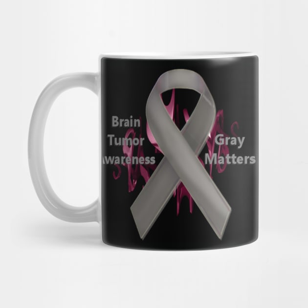 Brain Tumor Awareness - Gray Matters by ArtistsQuest